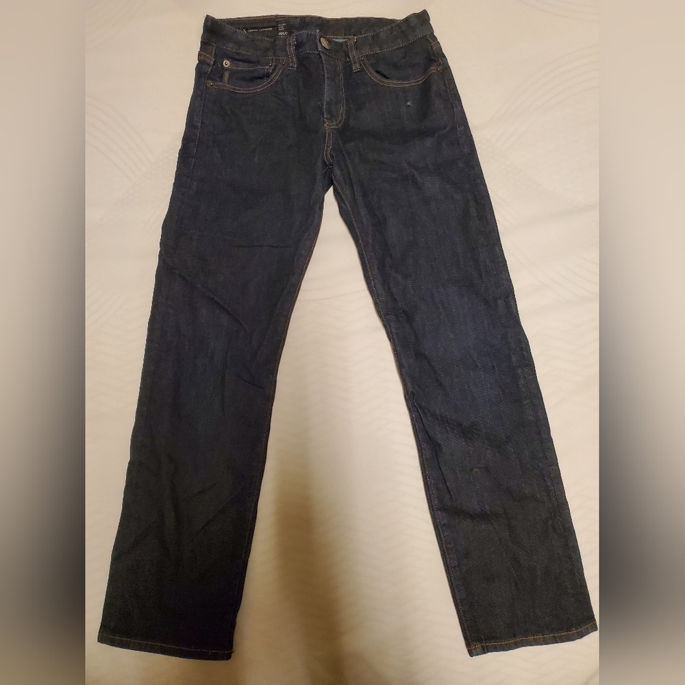 Armani Exchange Dark Blue Straight Men's Jeans